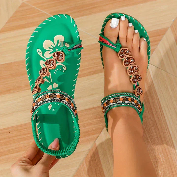 Macy | Women's Cushioned Open-Toe Orthopedic Sandals for Ultimate Comfort