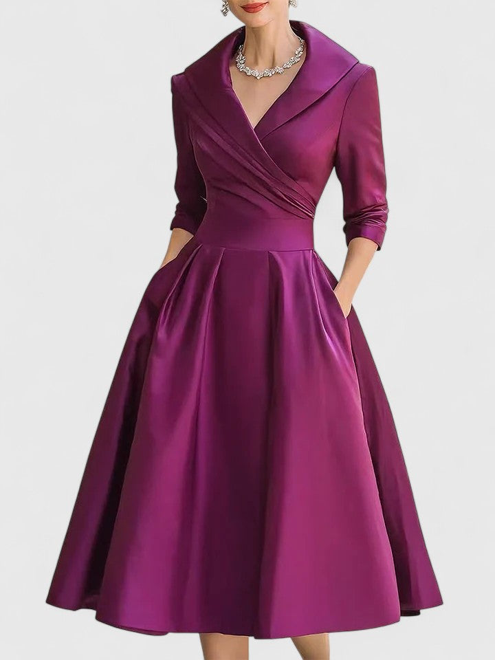 Marcelle | Women's Timeless Grace Midi Dress