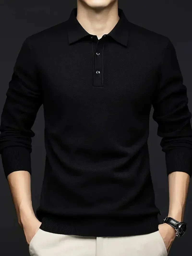 Men's Brit & Boho | Harvey Blend Jumper with Long Sleeve