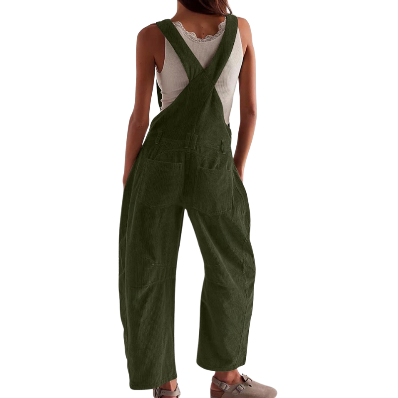 Ethel | Women's Chic Wide-Leg Barrel Jumpsuit