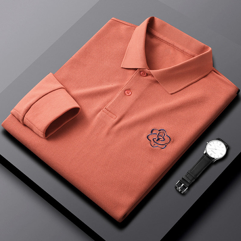 Marco | Relaxed Deluxe Men's Polo with Long Sleeve