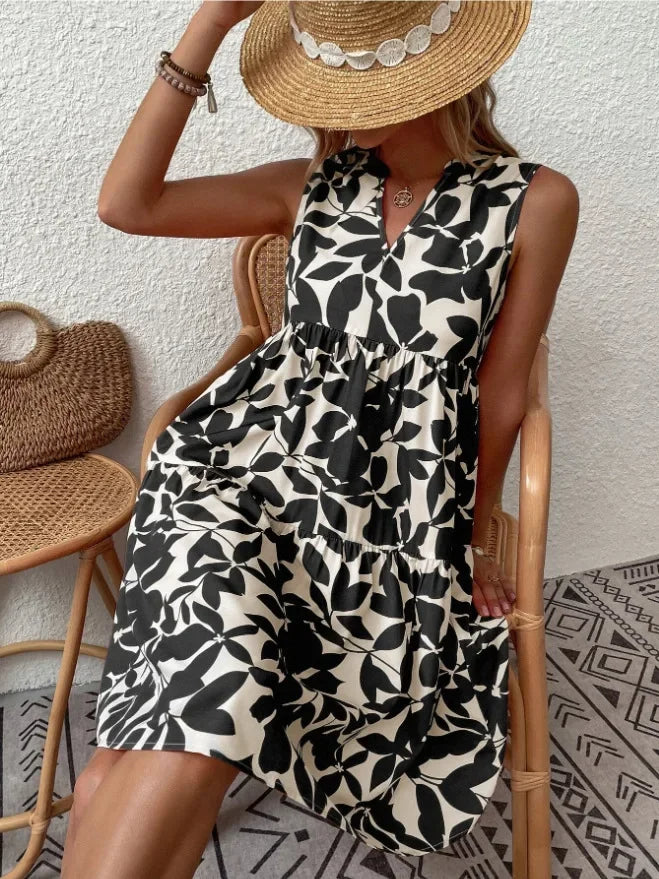 Elena | Women's Airy Summer Midi Dress