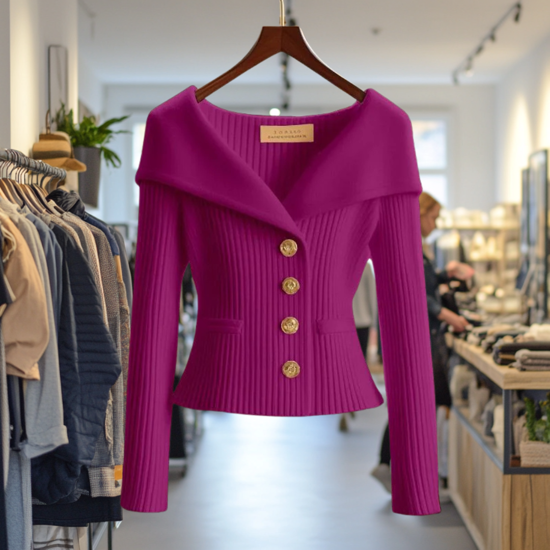Elise | Women's Longline Luxurious Cardigan