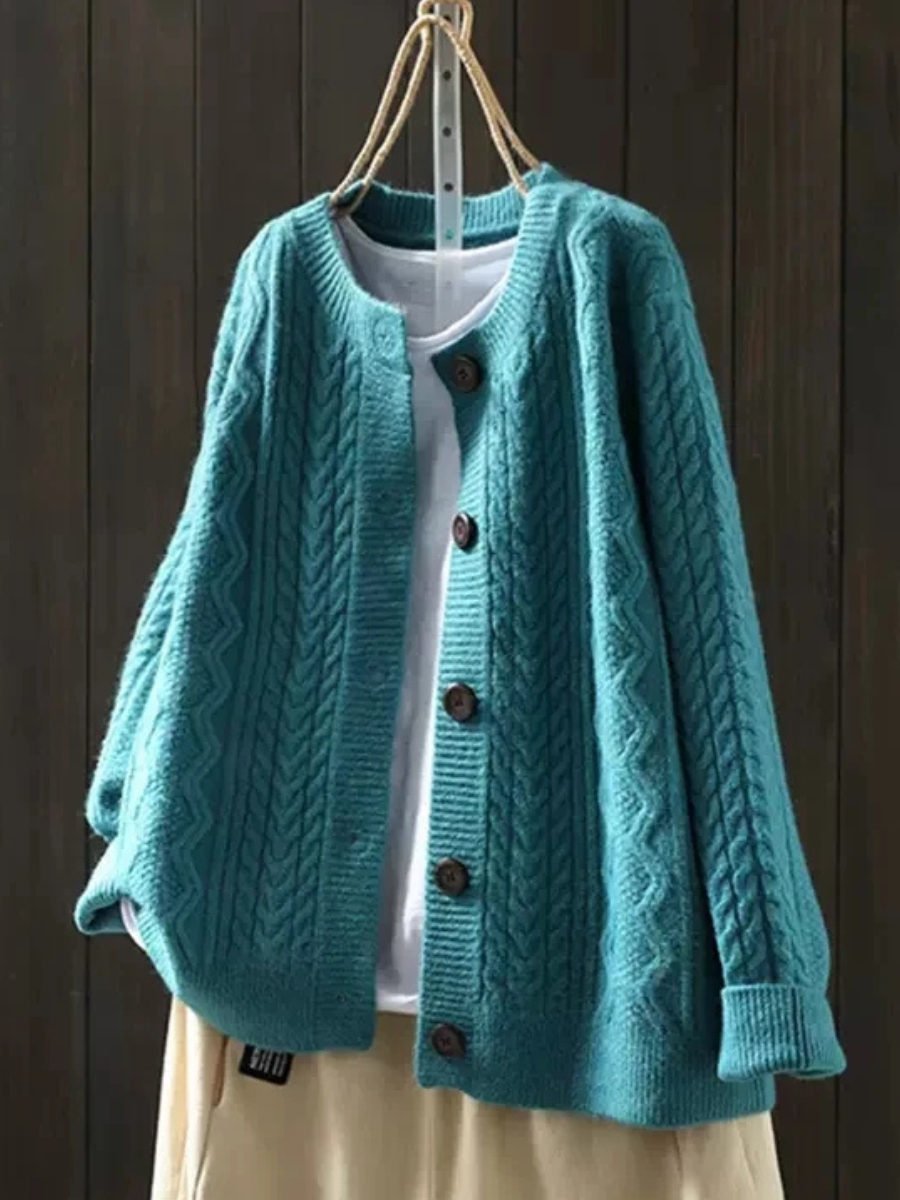 Women's Relaxed The Lorenza | Cable Cardigan