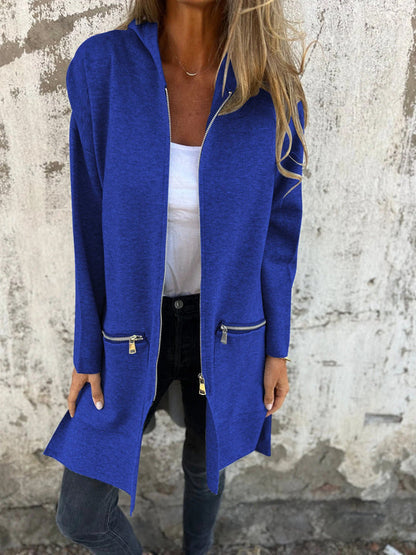Naomi | Women's Casual Hooded Jacket with Hooded and Long Sleeve