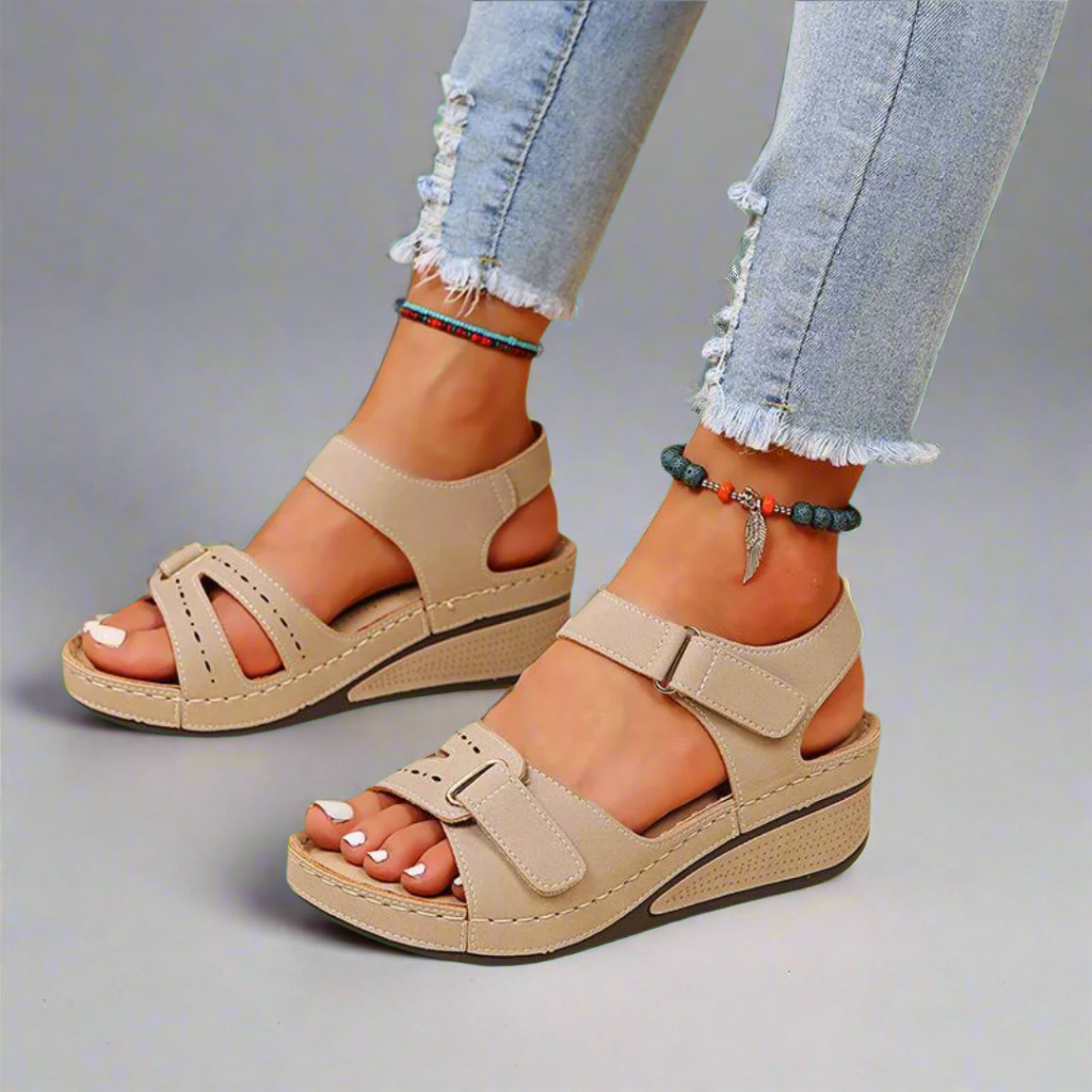 Gudula | Women's Open-Toe Elegant Orthopedic Sandals Made of Soft Material