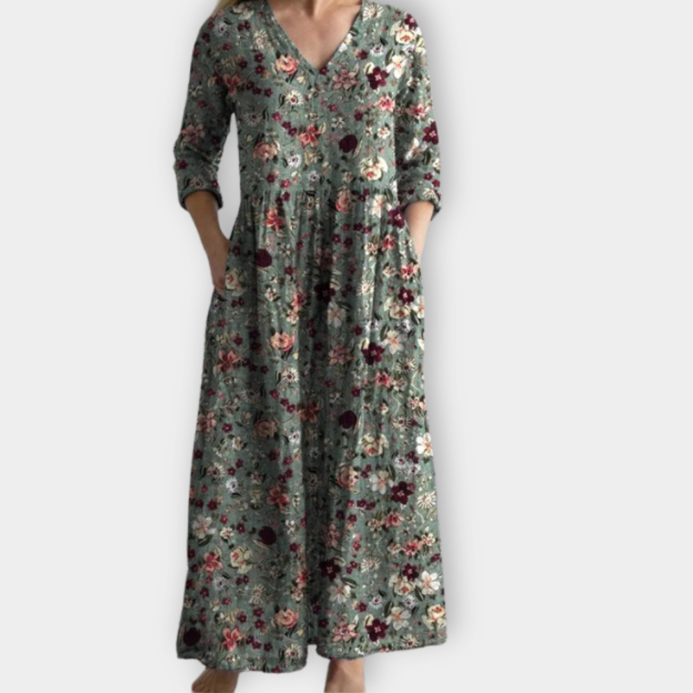 Nordea | Women's Boho Maxi Dress Made from Soft Premium Fabric