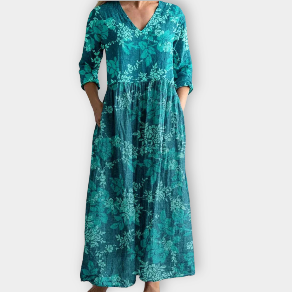 Geertruida | Women's Boho Maxi Dress Made of Soft Premium Fabric