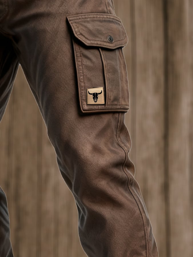 Dave | Men's Thermal Insulated Cargo Trousers with Pockets