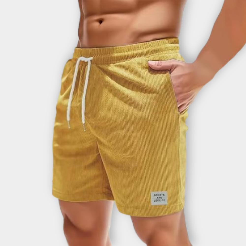 Darren | Men's Relaxed Summer Leisure Shorts with Drawstring