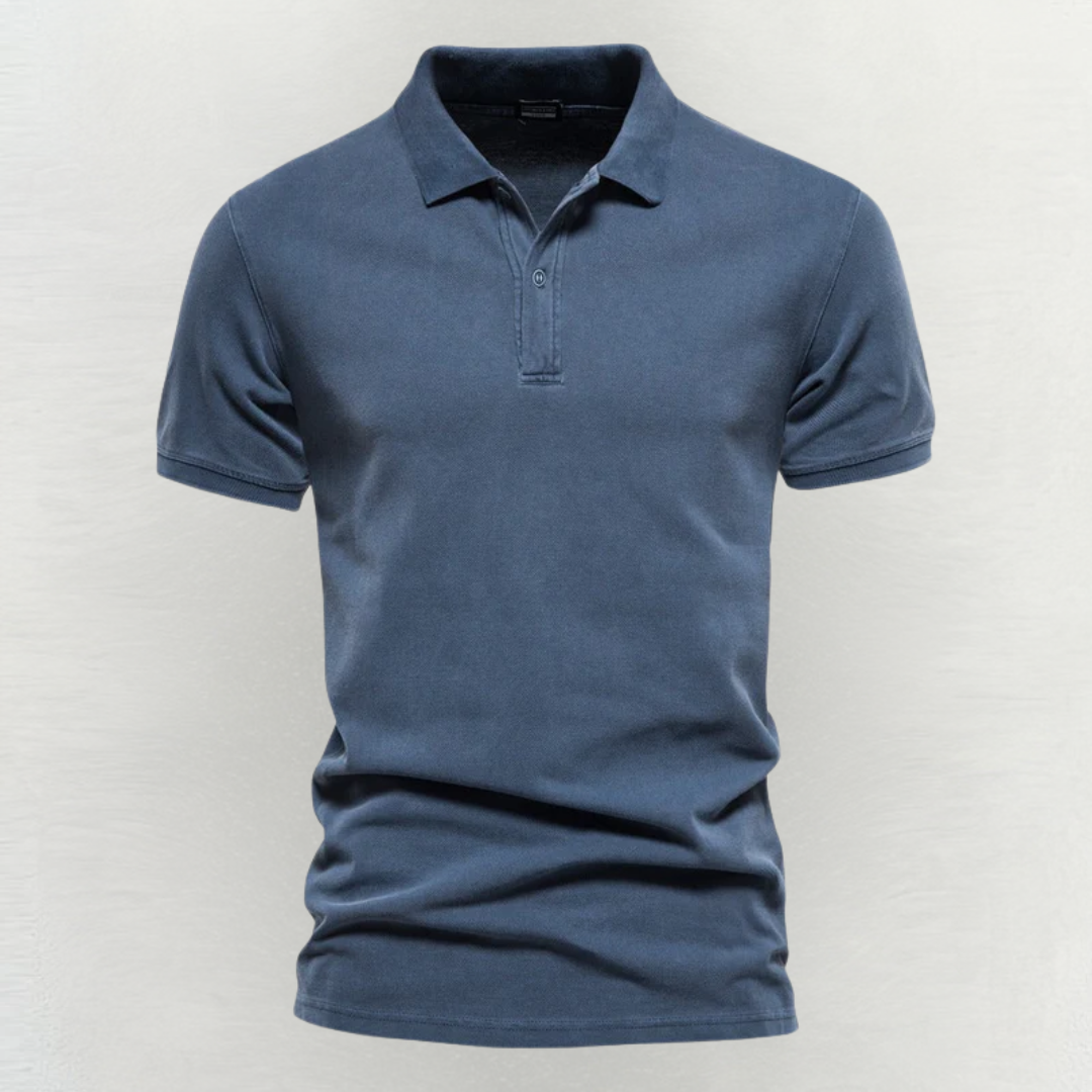 Dario | Men's Summer Polo with Short Sleeve