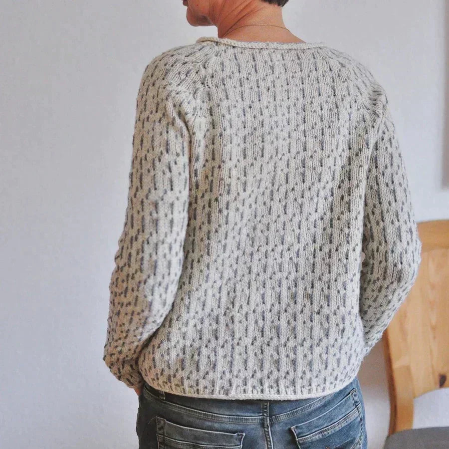Linda | Women's Elegant Boat Neck Jumper