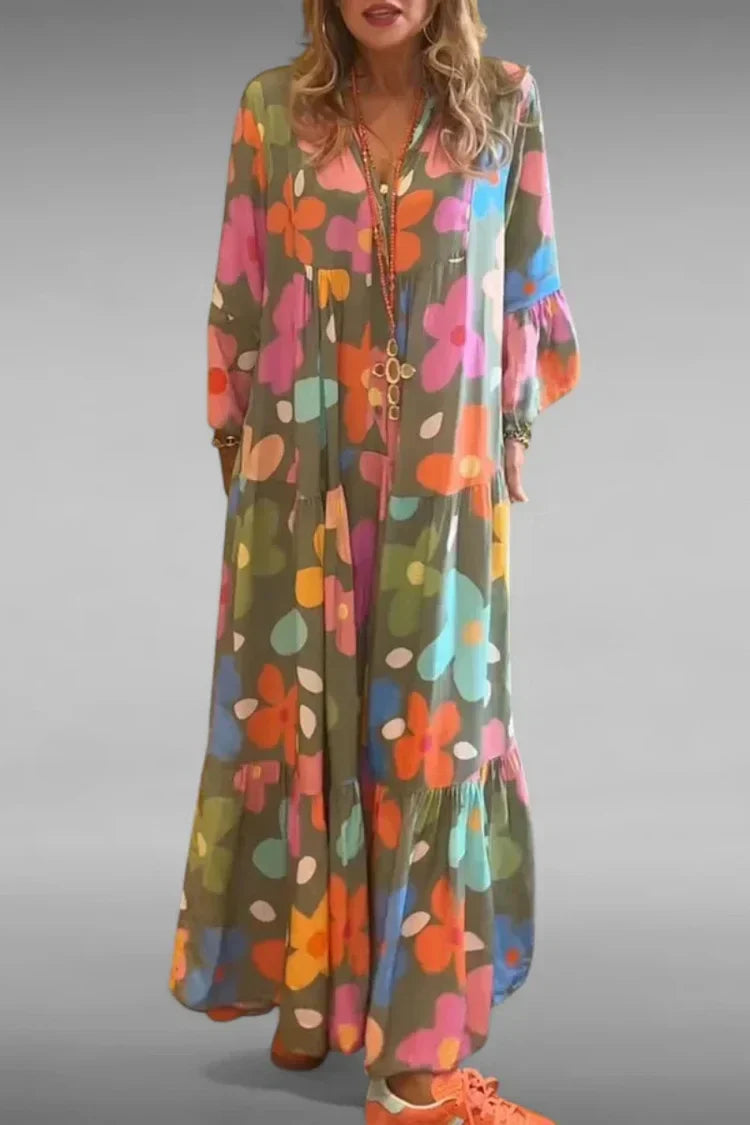 Women's Relaxed Floral Dream | Easygoing Maxi Dress