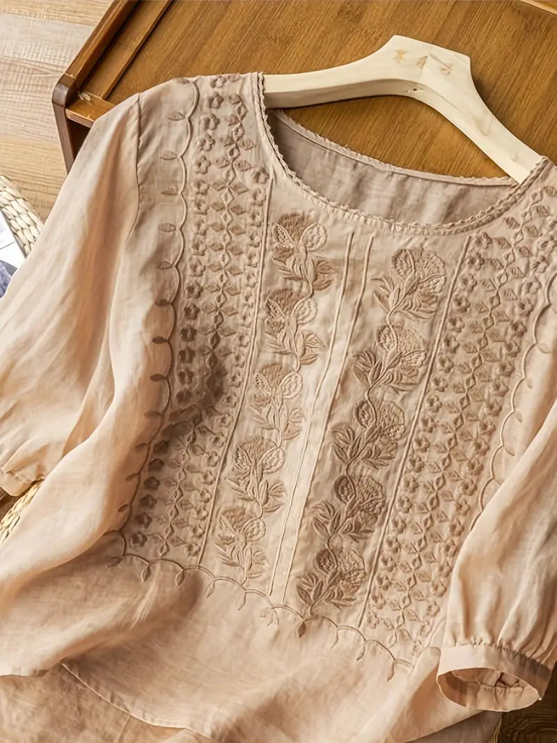 Josie | Women's Embroidered Blouse
