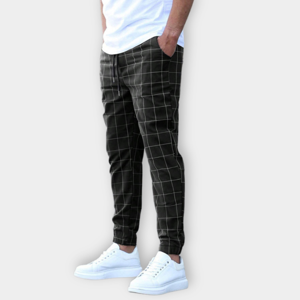 Conrad | Men's Checked Jogger Trousers