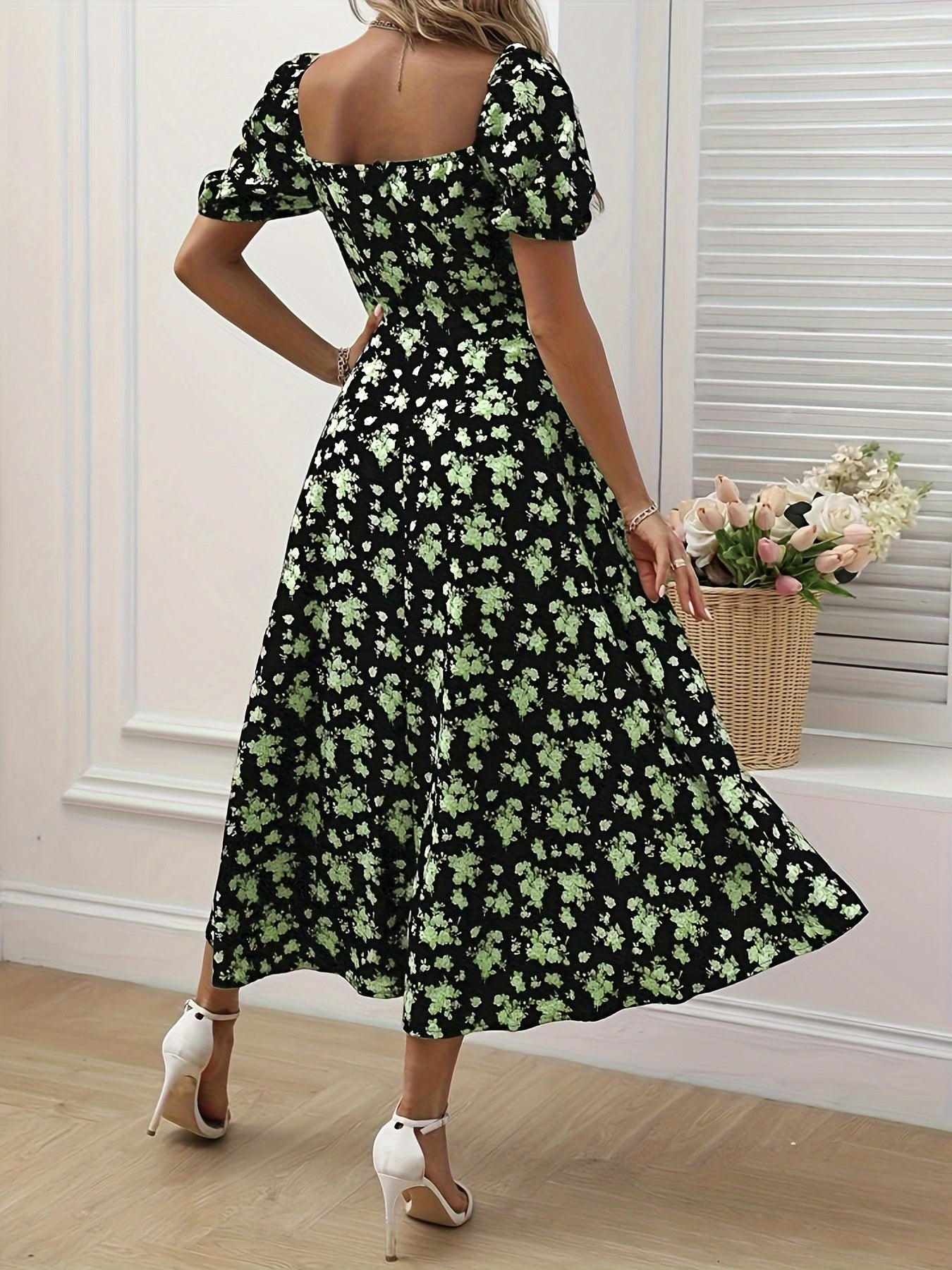 Mirella | Women's Floral Midi Dress
