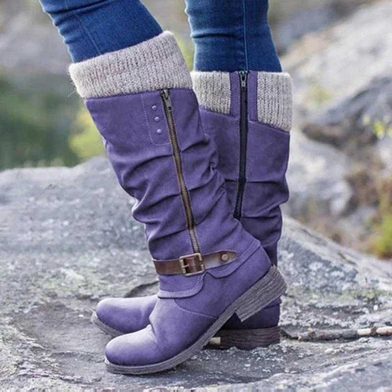 Bonnie | Women's Cushioned Buckle Orthopedic Comfort Ankle Boots