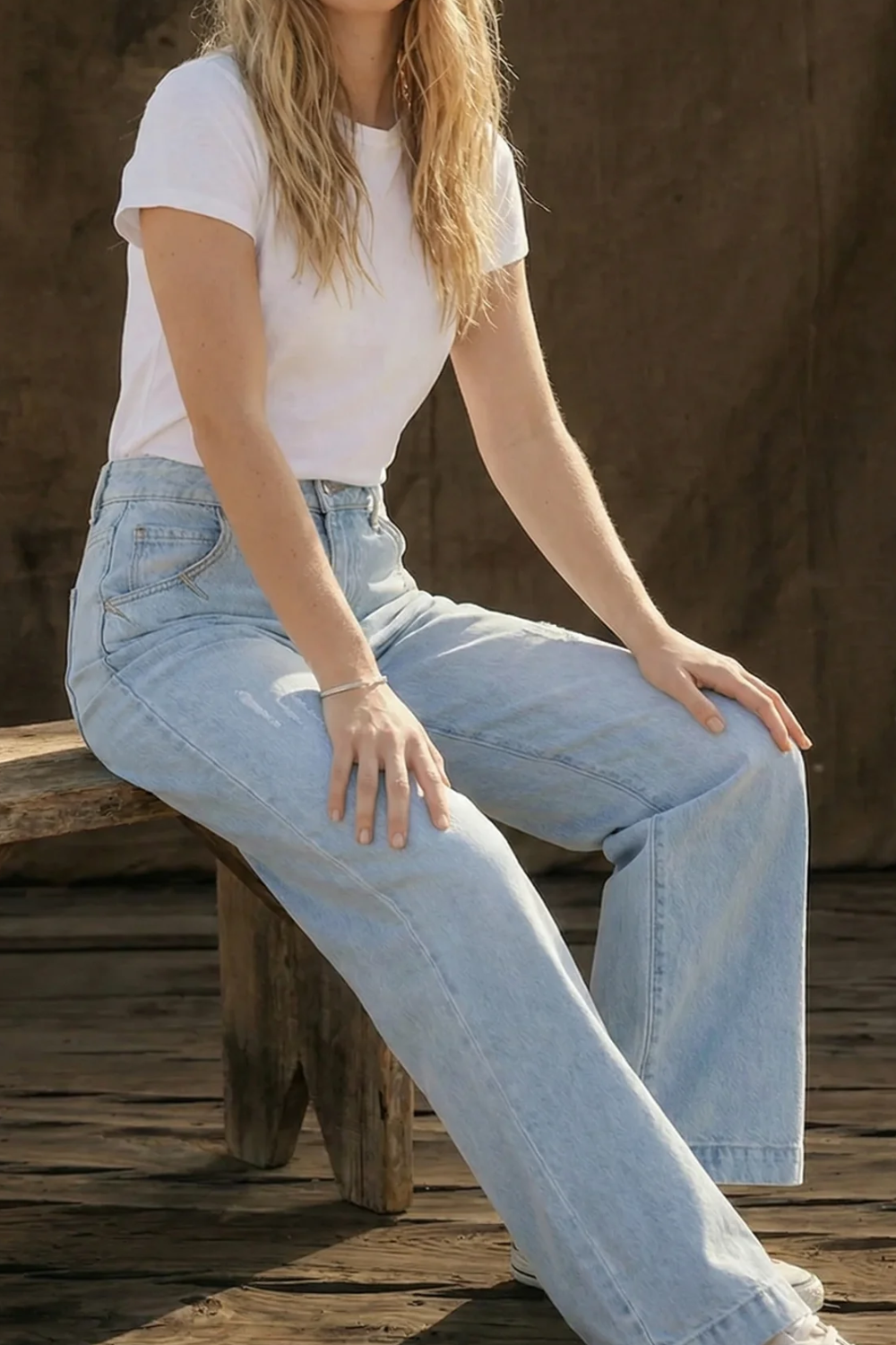 Clarissa | Women's Retro High Waist Denim Jeans