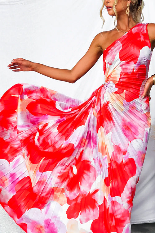 Nina | Women's Pleated Summer Maxi Dress