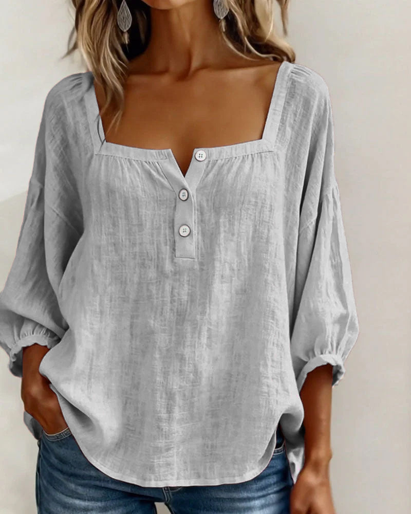 Lily | Neck Long Sleeve Blouse