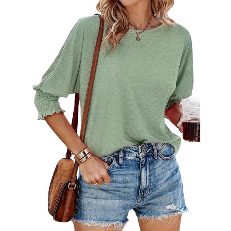 Sienu | Women's Relaxed Classic Lightweight Summer Workwear Blouse