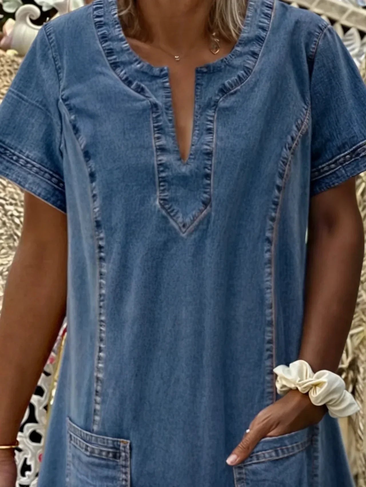 Siena | Women's Casual Charm Everyday Dress with Pockets