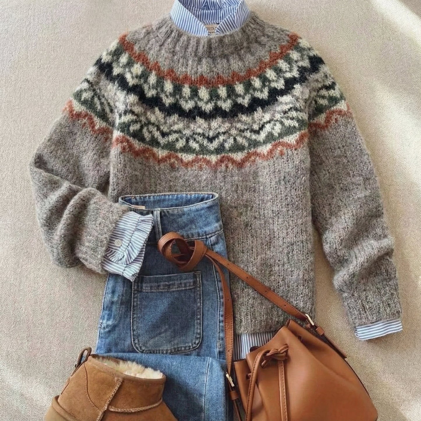 Eleanor | Women's Classic Nordic Heritage Jumper