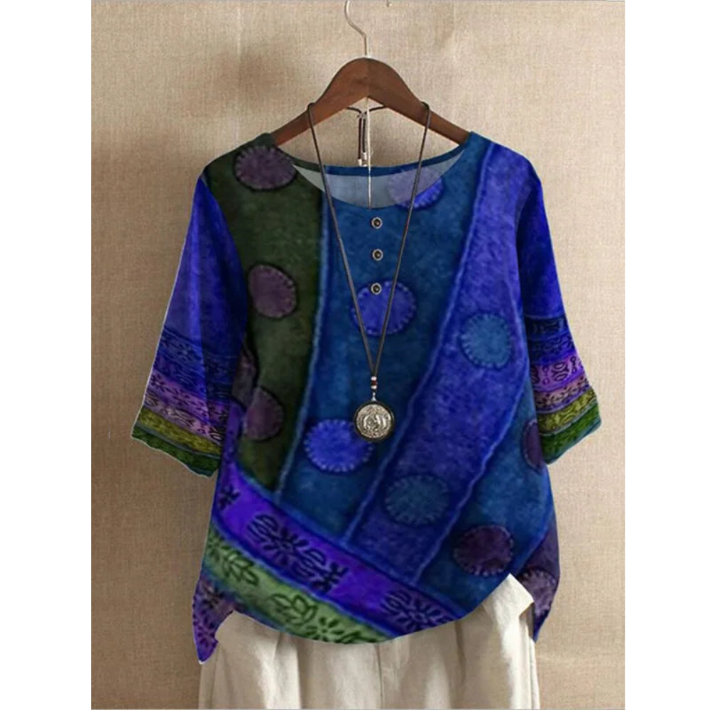 Valarie | Women's Colourful Bohemian Top