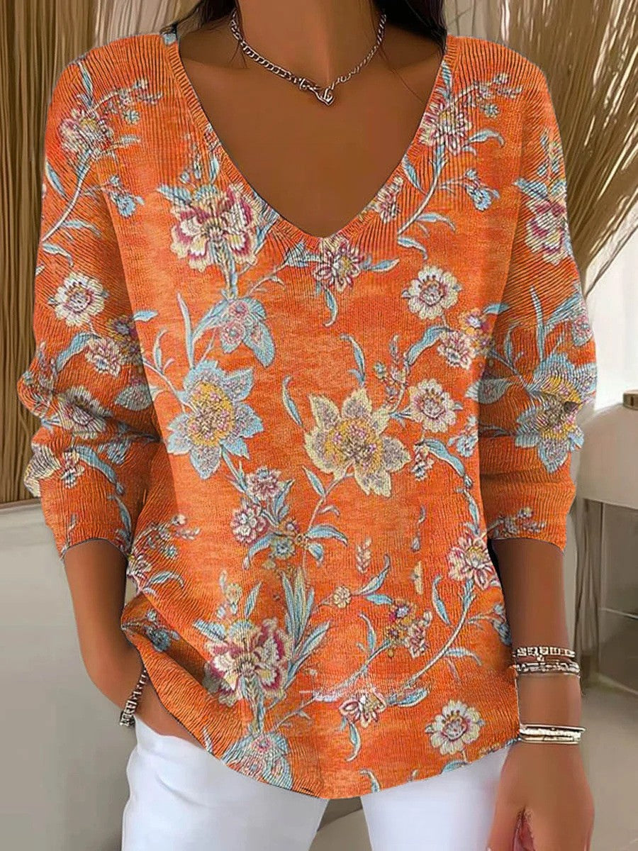 Beatrice | Women's Pullover with V-Neck