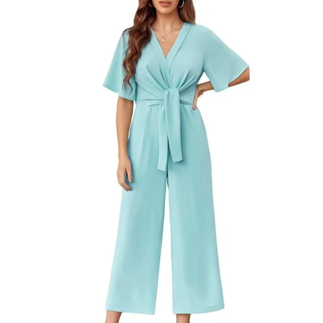 Gabriella | Women's Elegant Summer Tie Knot Jumpsuits