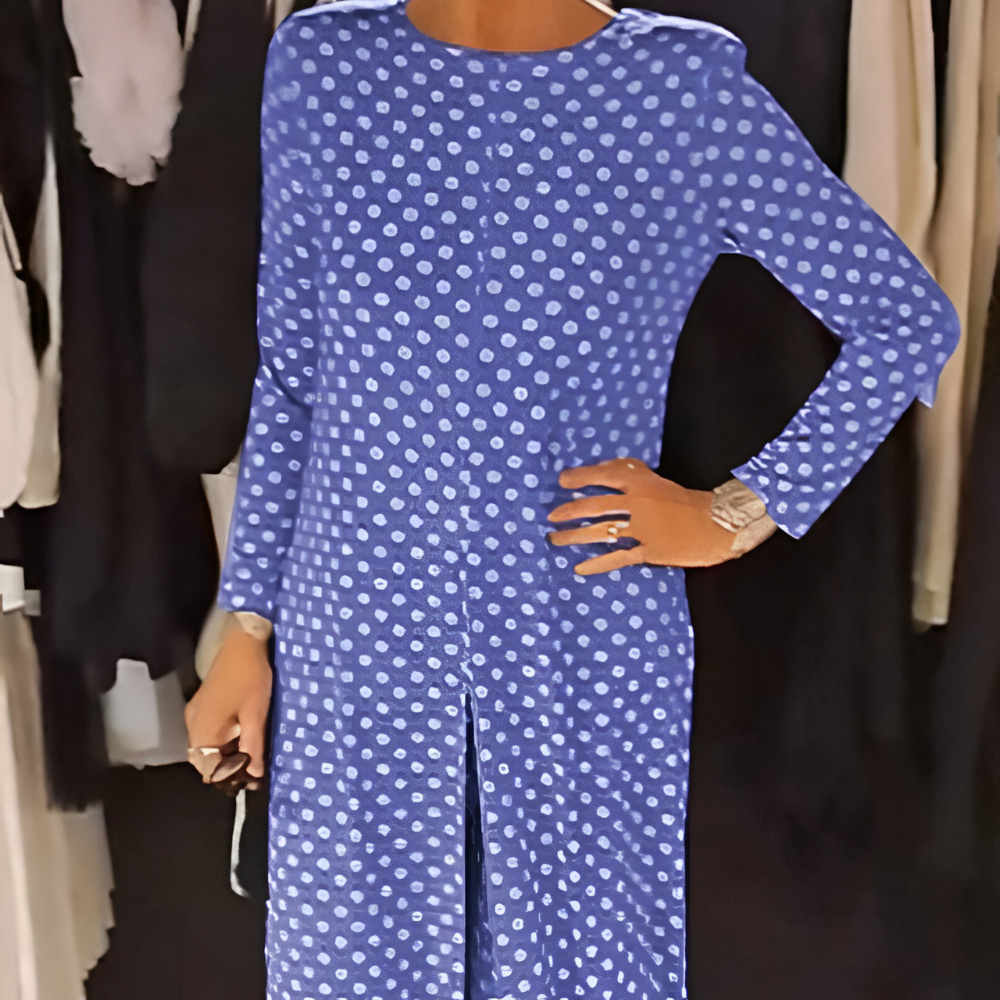 Marcella | Women's Relaxed Polka Dot Chic Set