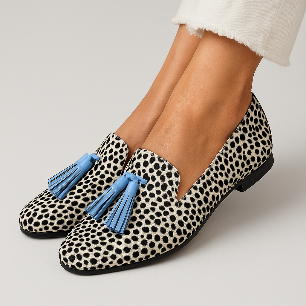 Mira | Women's Cushioned Slip-On Tassel Loafers
