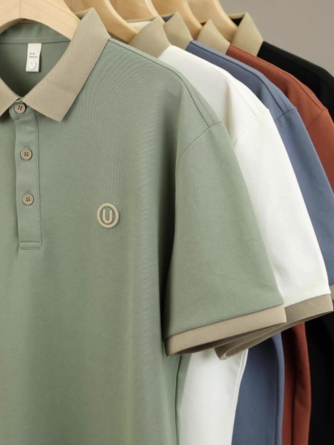 Finn | Men's Embroidered Short-Sleeved Polo Shirt