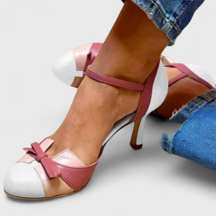 Quinnae | Women's Cushioned Buckle Comfortable Heels