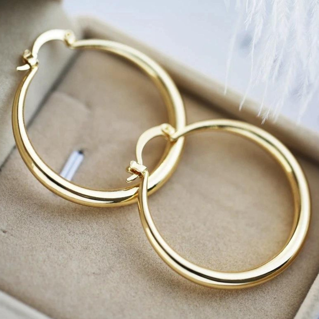 Bethany | Bold Gold Earrings