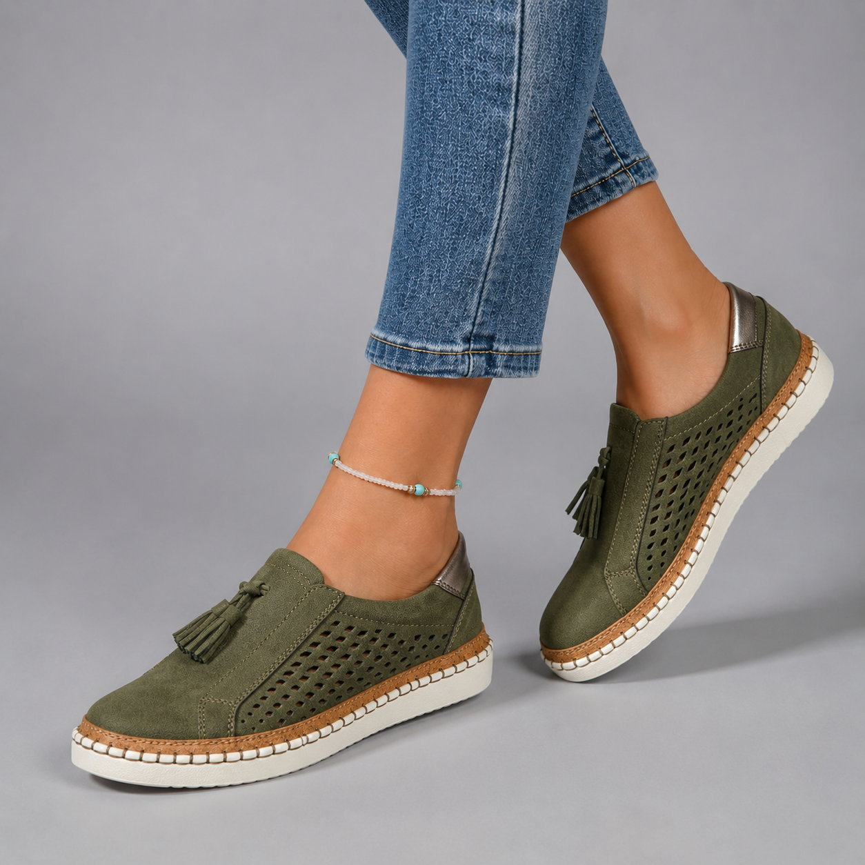 Leila | Orthopedic Slip-On Shoes with Arch Support