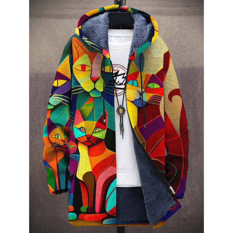 Elandra | Longline Luxurious Artistic Cardigan