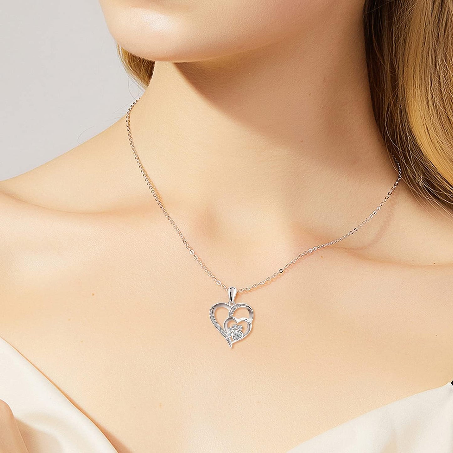 Eternal Paw Heart | Infinite Love Pet Collar
