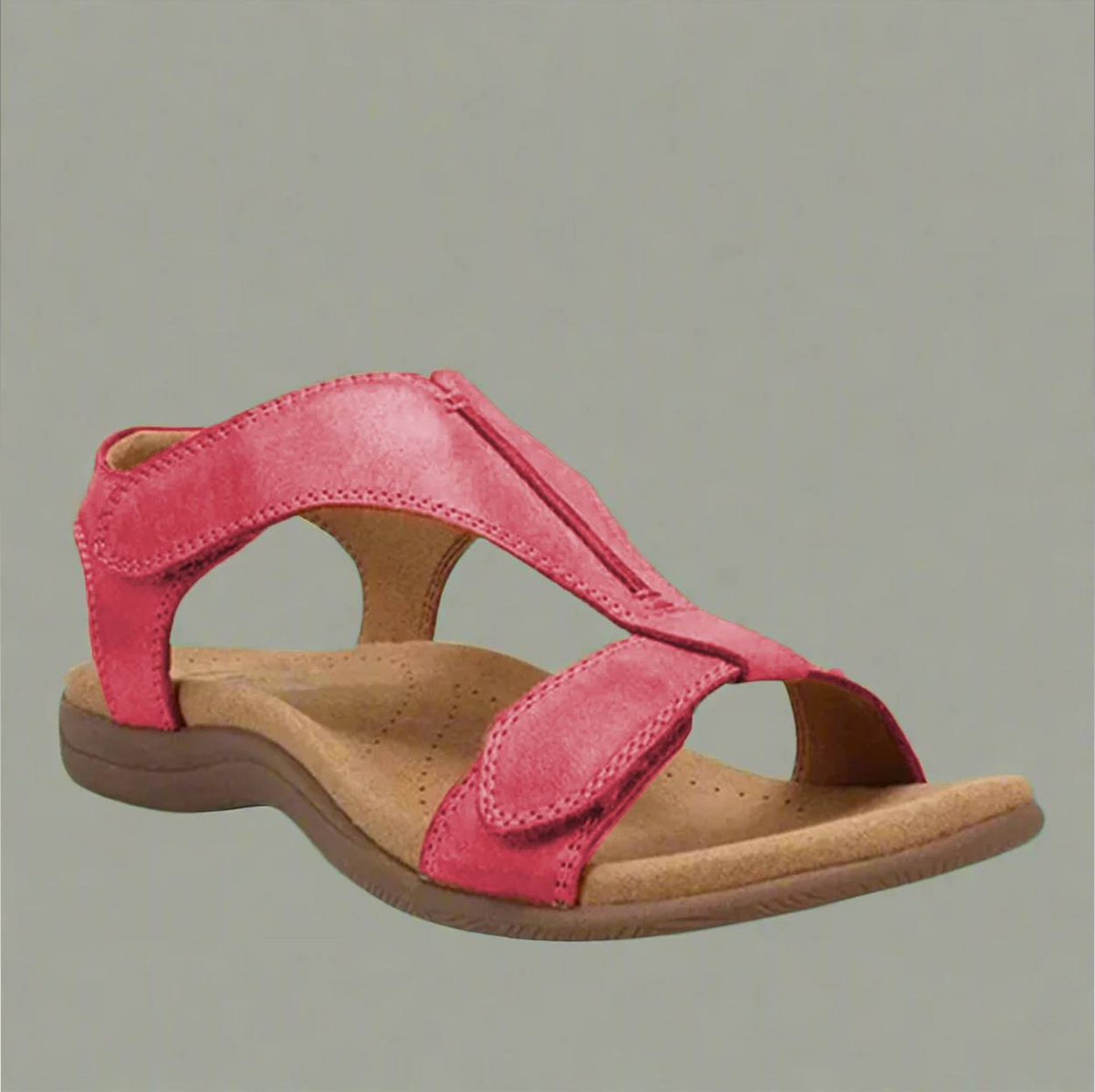 Elsbeth | Women's Cushioned Open-Toe Soft Sandals Made of Premium Material