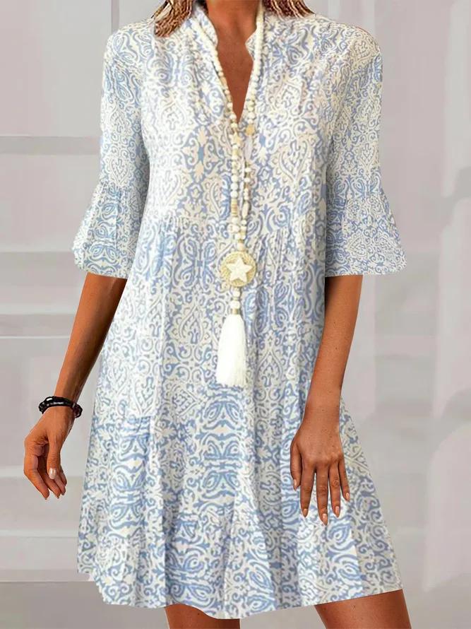 Liane | Women's Graceful Boho Mini Dress