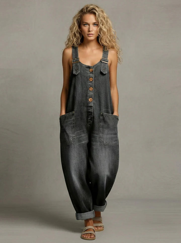 Molly | Women's Denim Jumpsuit