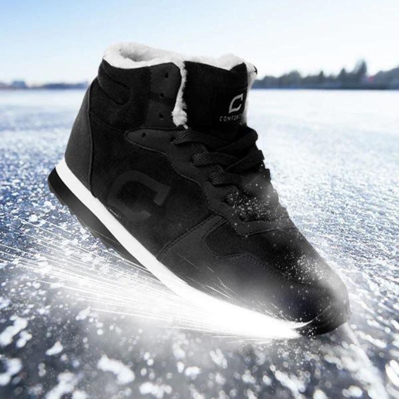 Men's Cushioned Lace-Up Malmo Thermo-Confortti Footwear, Superior Warmth and Comfort