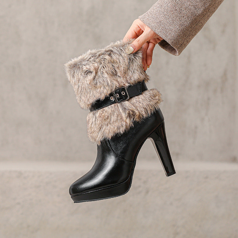 Mira | Women's Cushioned Buckle Orthopedic Boots