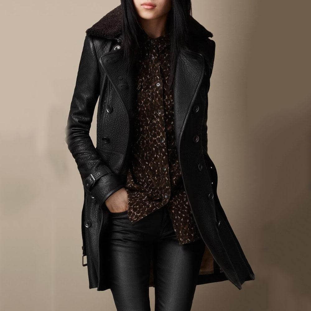 Jane | Women's Elegant Coat with Long Sleeve