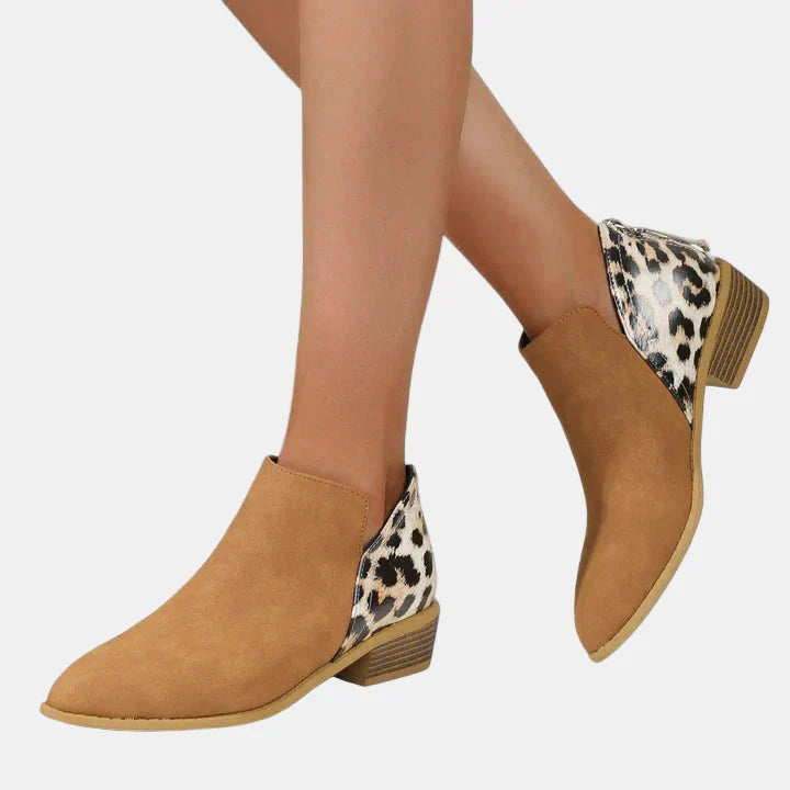Minerva | Women's Cushioned Slip-On Orthopedic Stylish Boots