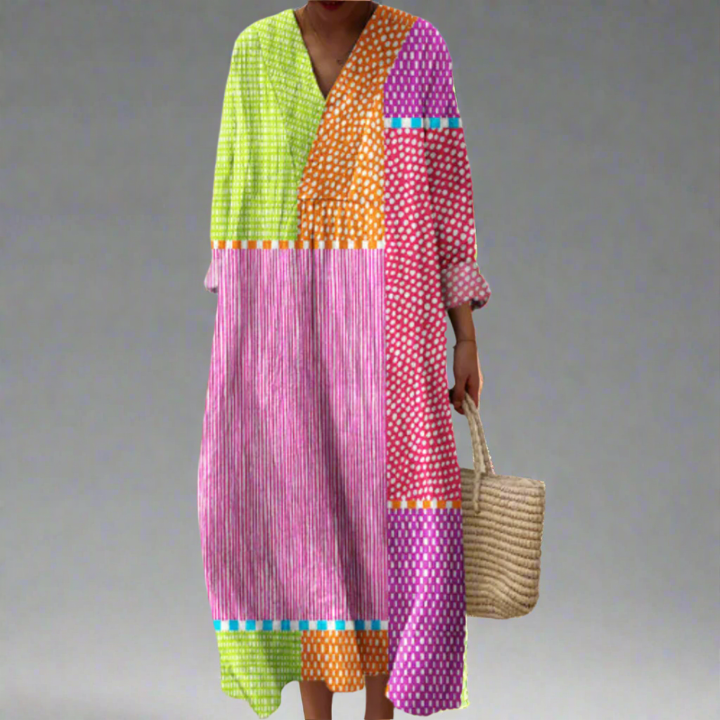 Lia | Women's Elegant Geometric Dress