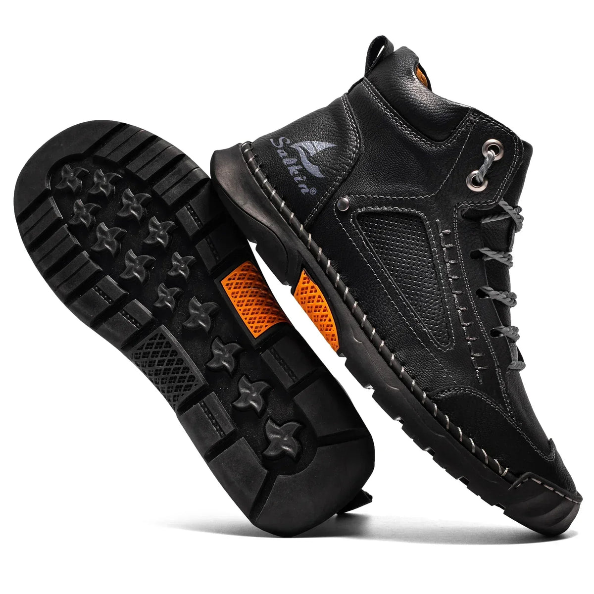 Moritz | Men's Orthopedic Lace-Up High Top Shoes with Arch Support