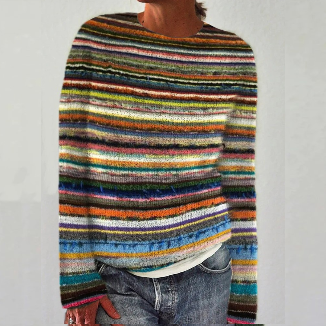 Silvana | Women's Relaxed Cozy Retro Jumper