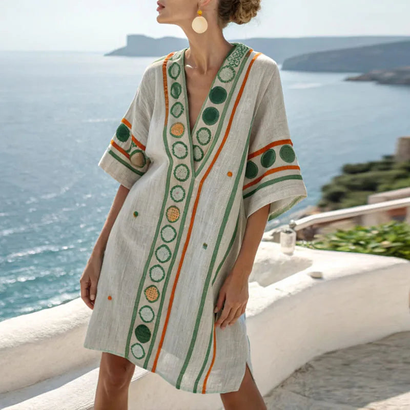 Demi | Women's Elegant and Versatile Beach Mini Dress for Your Perfect Summer Look