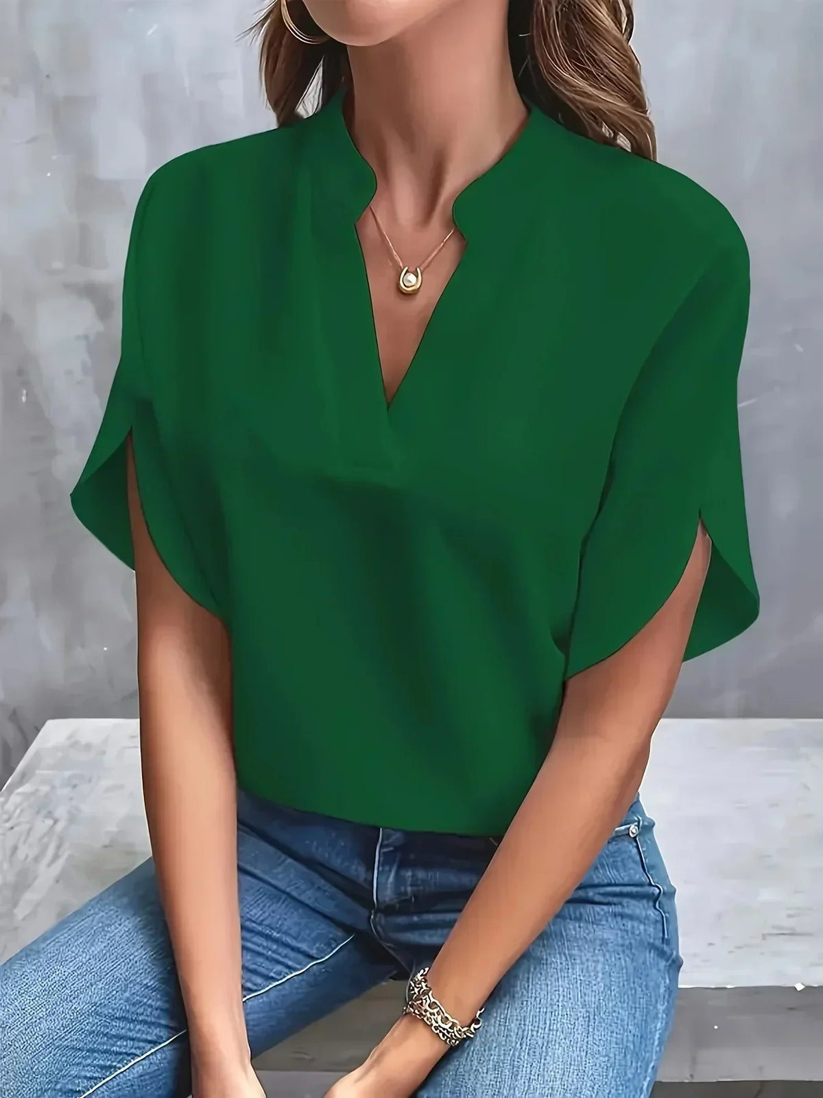 Thalia | Women's Sophisticated Blouse with Tailored Design